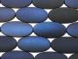 Navy Rubber Coated Flat Oval